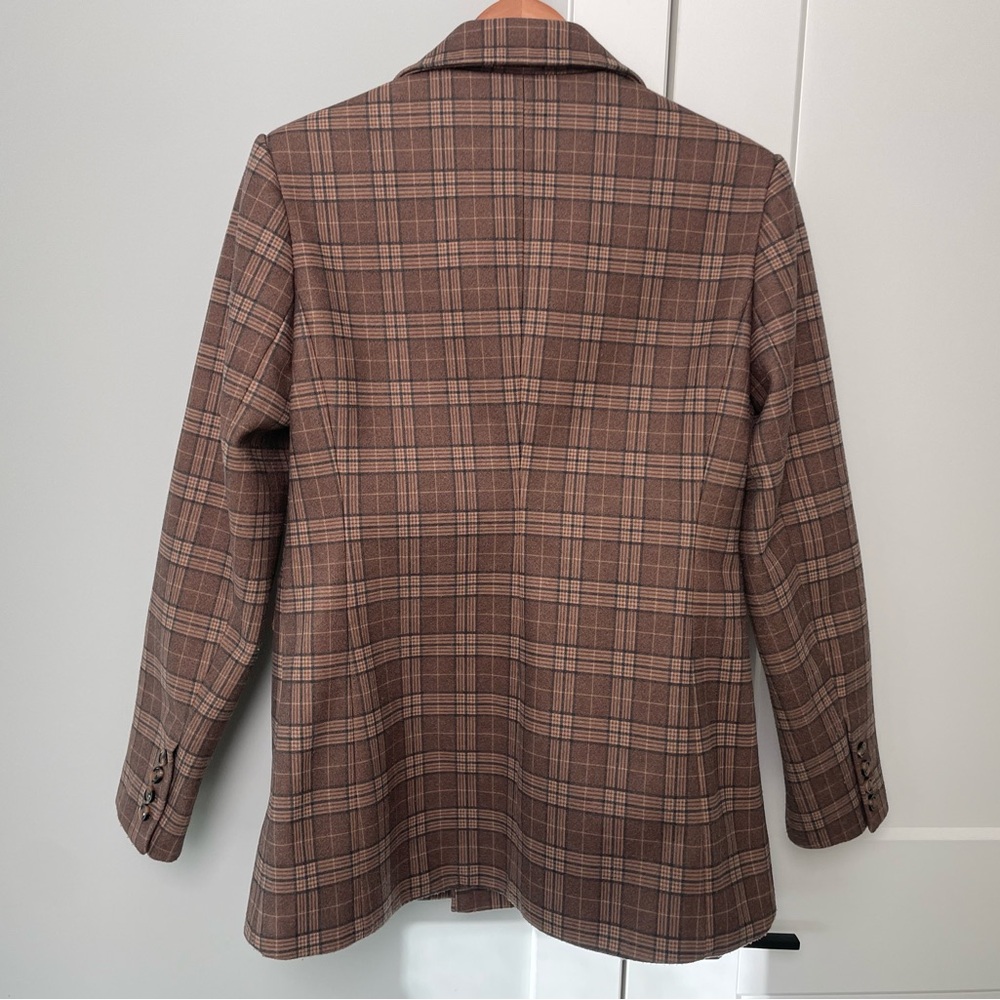 Favorite Daughter Phoebe Plaid Blazer, FDxNuuly, Large - Picture 7 of 13